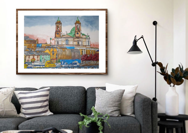 Church of Saints Peter and Paul, Athlone, County Westmeath.  Original Painting.