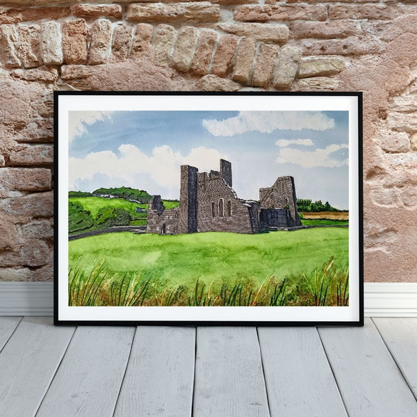 Fore Abbey, County Westmeath, Ireland - Giclée Print