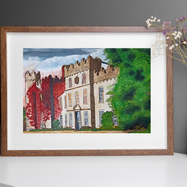 Ballinlough Castle, County Westmeath, Ireland - Giclée Print