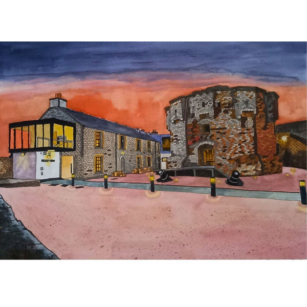 Athlone Castle, County Westmeath - Giclée Print