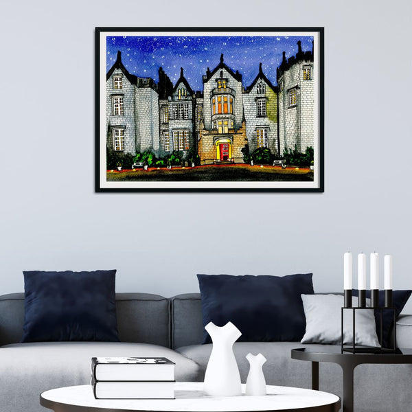 Kinnitty Castle, County Offaly, Giclée Print Limited Edition