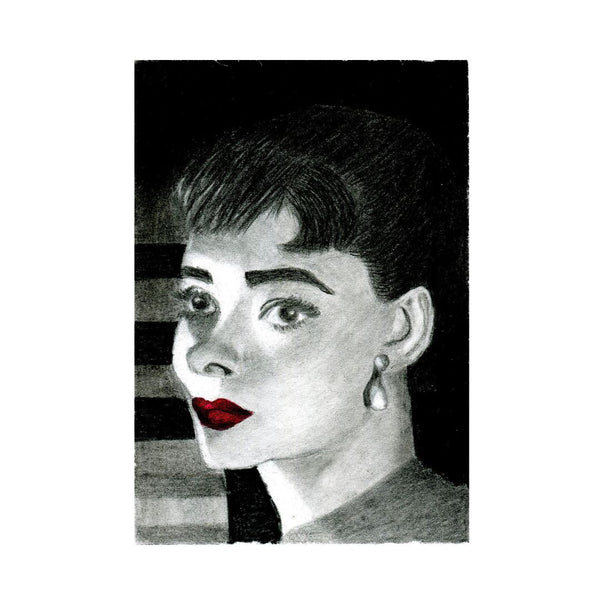 “Audrey in Shadowlight” Limited Edition Portrait Print