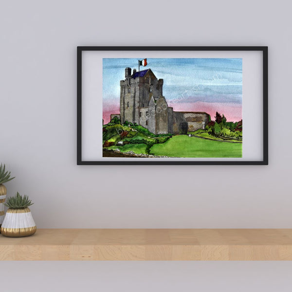 Dunguaire Castle, Kinvara, Co. Galway. Ireland.  Giclée Print