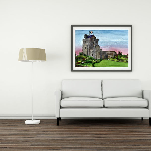 Dunguaire Castle, Kinvara, Co. Galway. Ireland.  Giclée Print