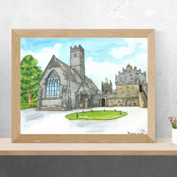 Adare Augustinian Friary, Co. Limerick  - Giclée Print.