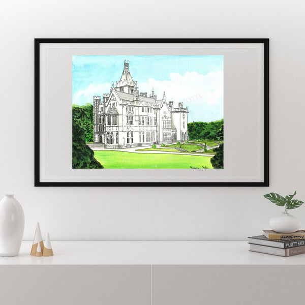 Adare Manor, Adare, Co. Limerick - Giclée Print.
