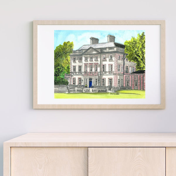 Abbeyleix House, County Laois  - Giclée Print.