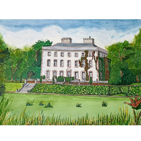 Waterston House, Glasson, Co. Westmeath, Ireland - Giclée Print