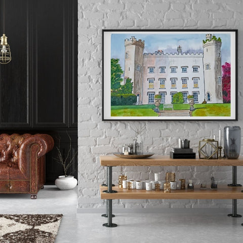 Tullynally Castle and Gardens, Co. Westmeath, Ireland - Giclée Print