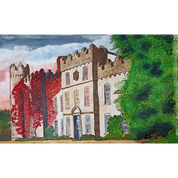 Ballinlough Castle, County Westmeath, Ireland - Giclée Print