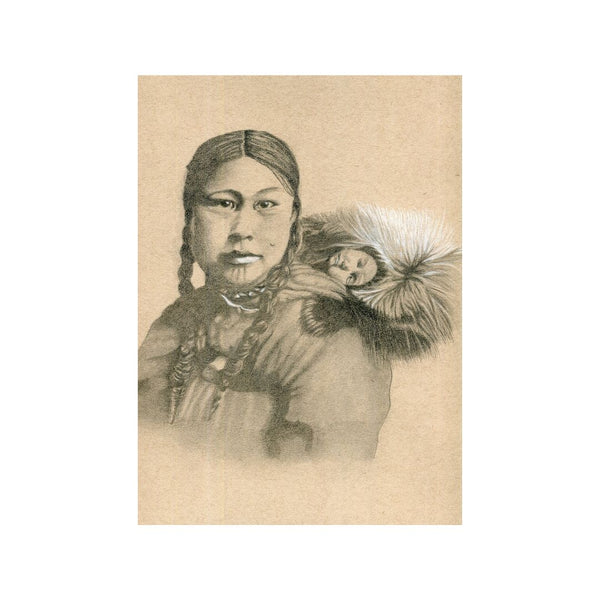 Madonna of the North - Native Mother and Child