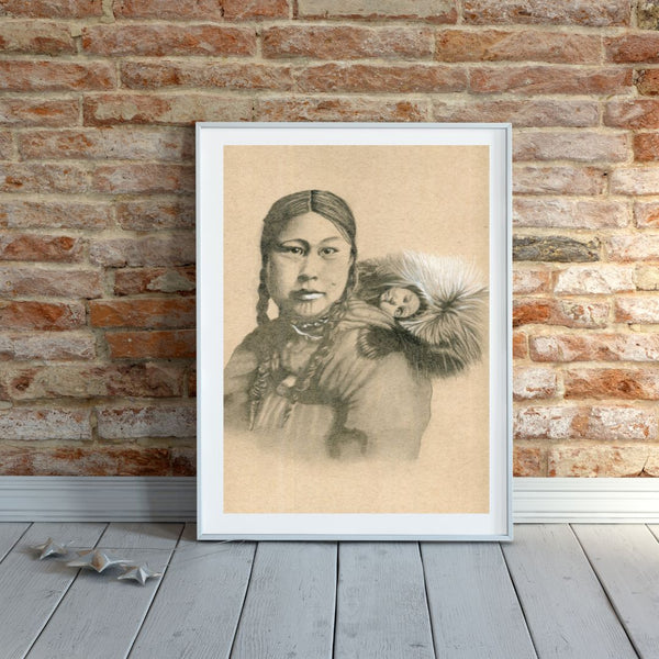 Madonna of the North - Native Mother and Child