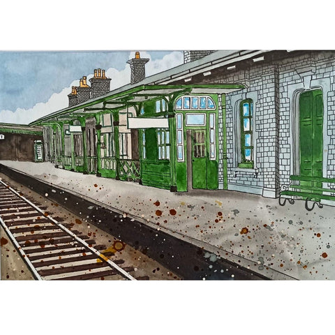 Athlone Railway 1967 - Giclée Print