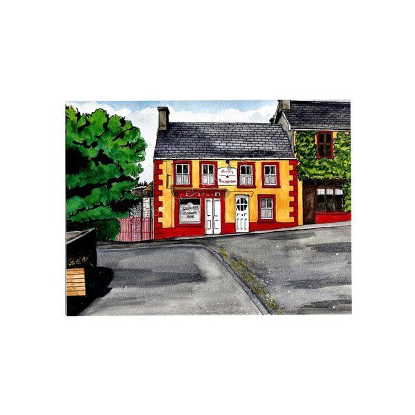 Moran's Pub, Woodford, Co. Galway, Ireland - Giclée Print.