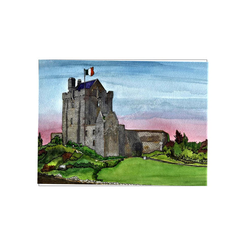 Dunguaire Castle, Kinvara, Co. Galway. Ireland.  Giclée Print