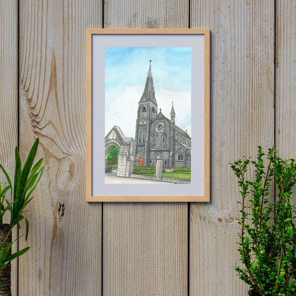 The Cathedral of St. Brendan, Loughrea, Co. Galway  - Giclée Print.