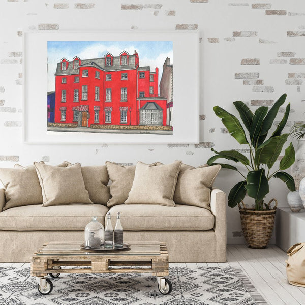 The Railway Hotel, Loughrea, Co. Galway  - Giclée Print.