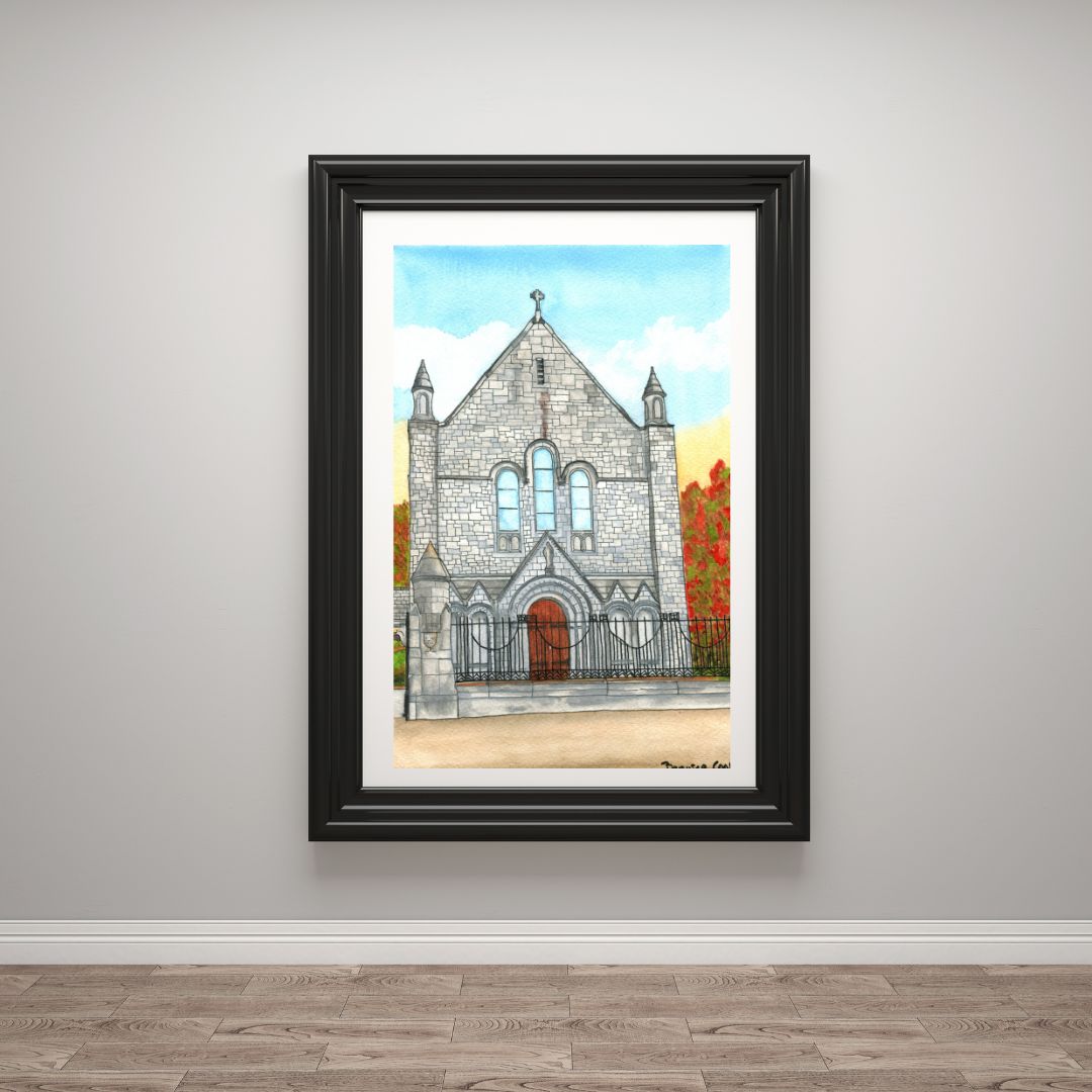 The Honan Chapel, University College Cork - Giclée Print.